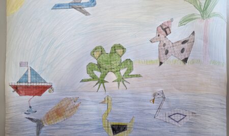 Математиката оживява: Проект „Рисуваме с координати“